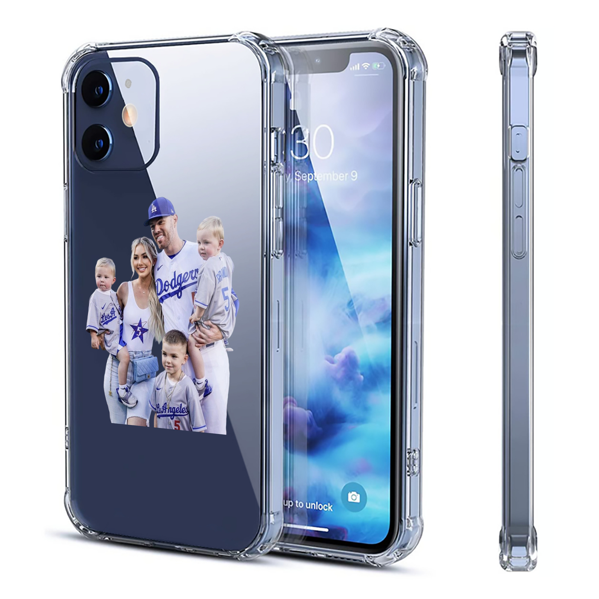  Clear IPhone 12 Case – Soft TPU With UV Print – Enhanced Drop Protection, Precise Fit, Anti-Fingerprint, Customizable Design, Scratch-Resistant, Yellow-Resistant